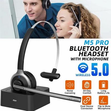 Mpow M5 Pro Bluetooth Headset